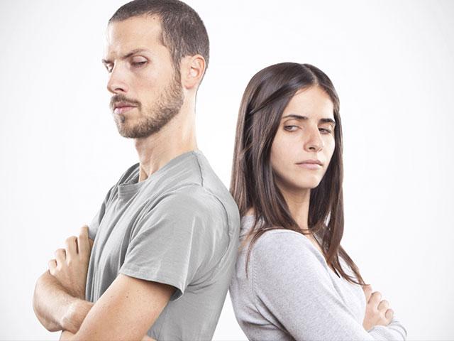 couple quarreling